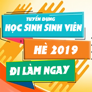 Tuyển dụng Học sinh - Sinh viên đi làm hè tại Bắc Ninh - Bắc Giang